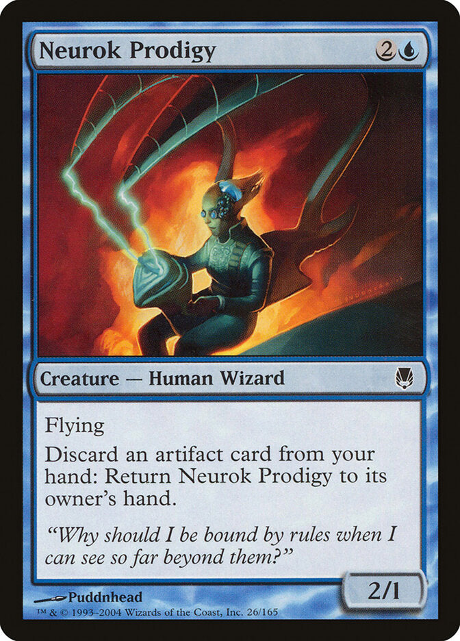 Prodígio dos Neuroques / Neurok Prodigy - Magic: The Gathering - MoxLand