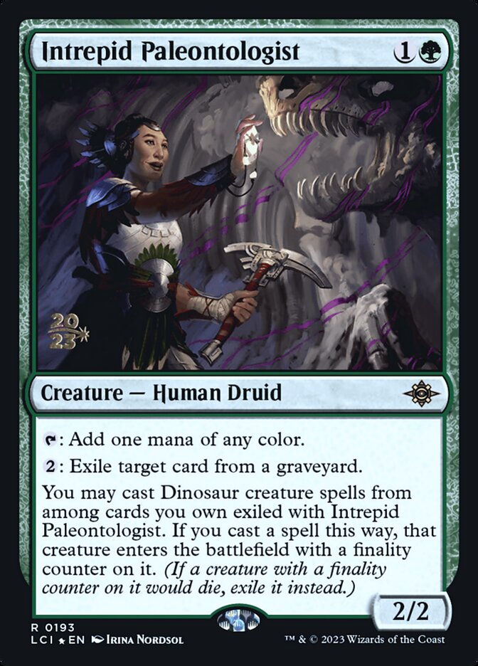 Paleontóloga Intrépida / Intrepid Paleontologist - Magic: The Gathering - MoxLand