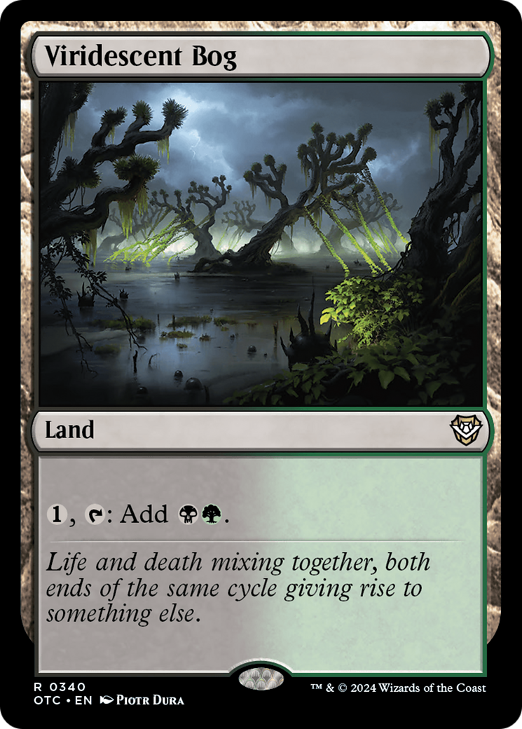 Viridescent Bog / Viridescent Bog - Magic: The Gathering - MoxLand