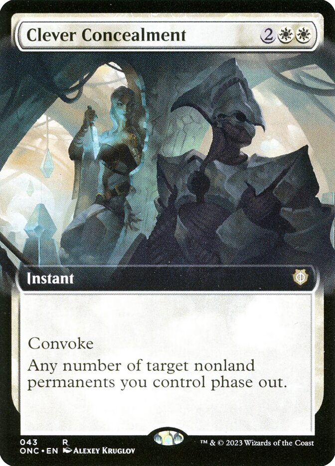 Ocultação Sagaz / Clever Concealment - Magic: The Gathering - MoxLand