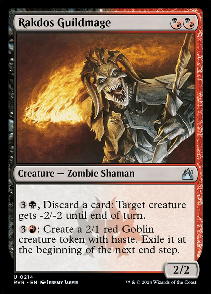 Mago da Guilda Rakdos / Rakdos Guildmage - Magic: The Gathering - MoxLand