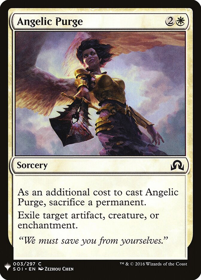 Purgação Angelical / Angelic Purge - Magic: The Gathering - MoxLand