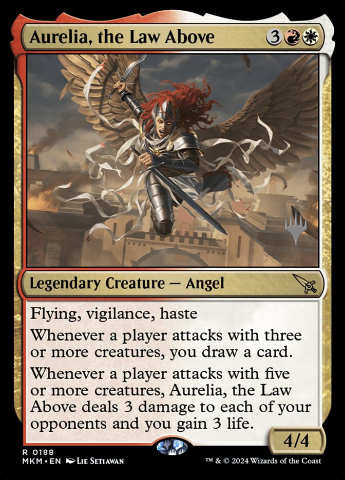 Aurélia, A Lei das Alturas / Aurelia, the Law Above - Magic: The Gathering - MoxLand