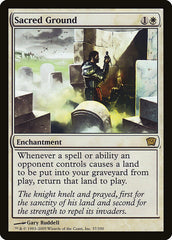 Solo Consagrado / Sacred Ground - Magic: The Gathering - MoxLand