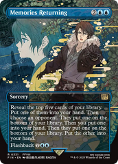 Memórias que Voltam / Memories Returning - Magic: The Gathering - MoxLand
