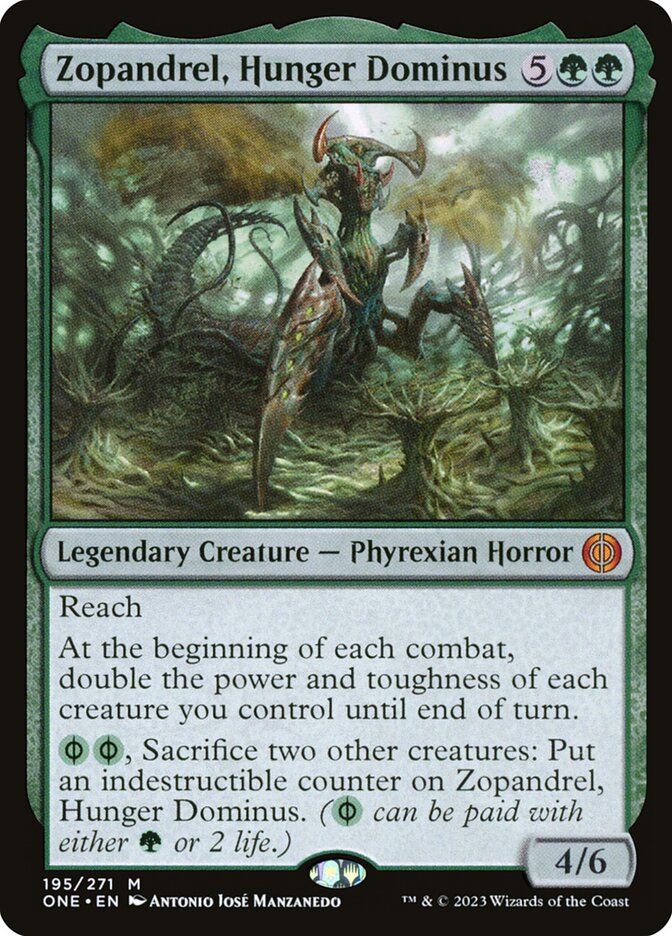 Zopandrel, Domina da Fome / Zopandrel, Hunger Dominus - Magic: The Gathering - MoxLand