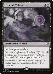 Talento de Liliana / Liliana's Talent - Magic: The Gathering - MoxLand