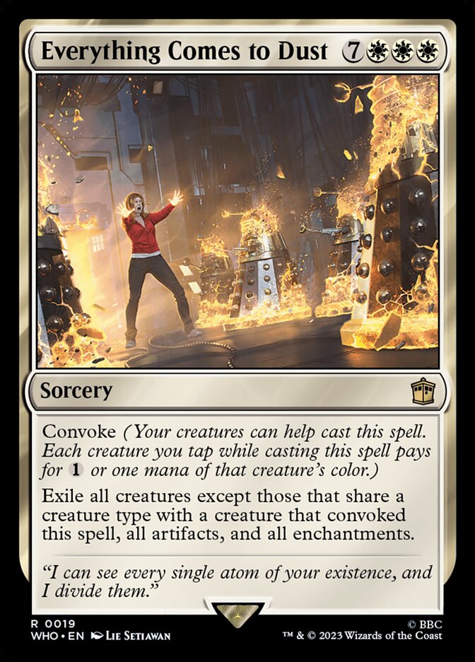 Everything Comes to Dust - Magic: The Gathering - MoxLand