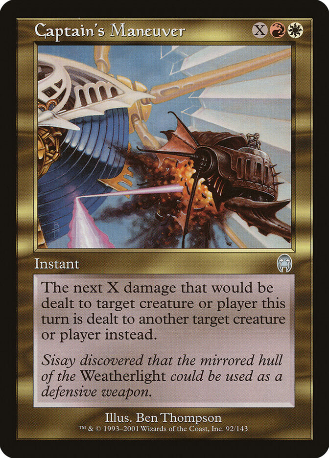 Manobra do Capitão / Captain's Maneuver - Magic: The Gathering - MoxLand