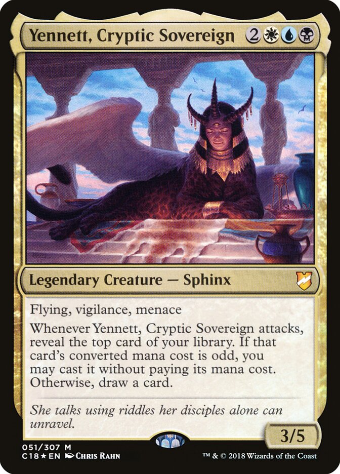 Yennett, Soberana Enigmática / Yennett, Cryptic Sovereign - Magic: The Gathering - MoxLand