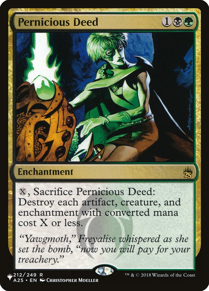 Ato Pernicioso / Pernicious Deed - Magic: The Gathering - MoxLand