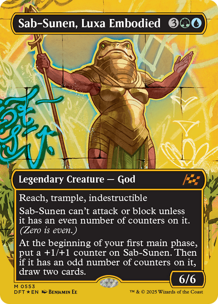 Sab-Sunen, Encarnação de Luxa / Sab-Sunen, Luxa Embodied - Magic: The Gathering - MoxLand