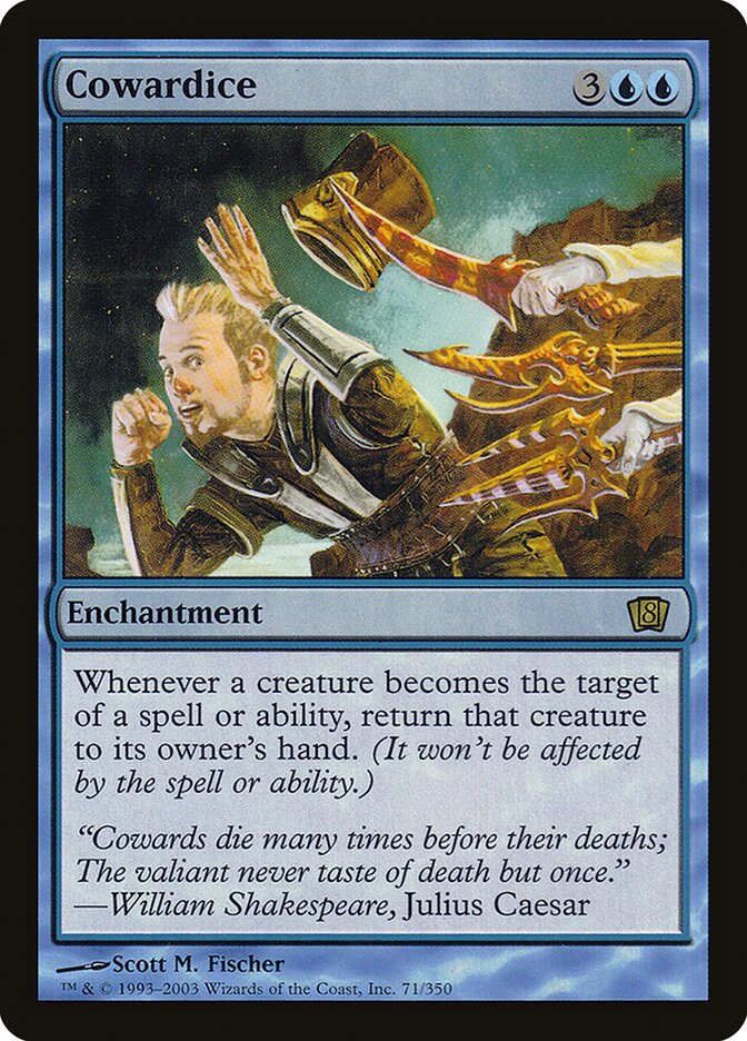 Covardia / Cowardice - Magic: The Gathering - MoxLand