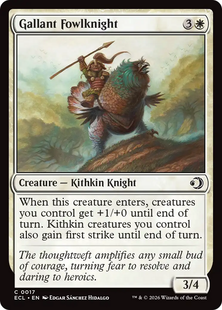 Galoveiro Galante / Gallant Fowlknight - Magic: The Gathering - MoxLand