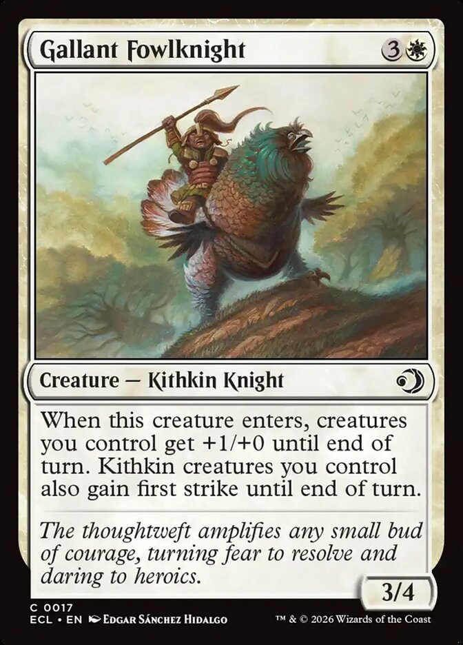 Galoveiro Galante / Gallant Fowlknight - Magic: The Gathering - MoxLand