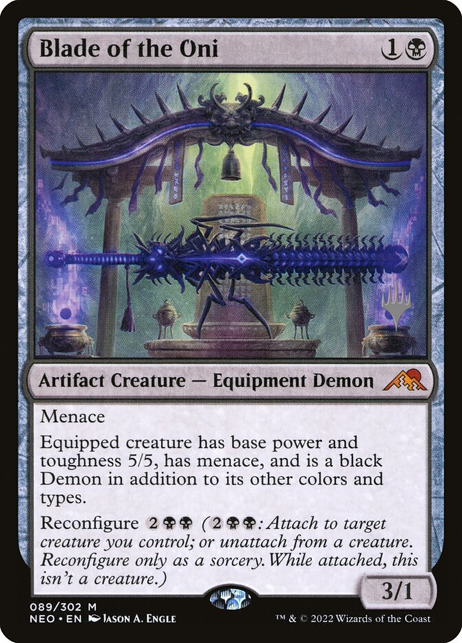 Lâmina dos Oni / Blade of the Oni - Magic: The Gathering - MoxLand