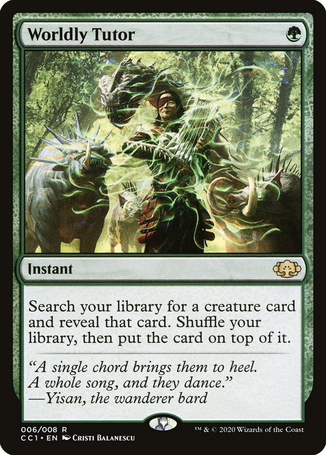Tutor Proficiente / Worldly Tutor - Magic: The Gathering - MoxLand