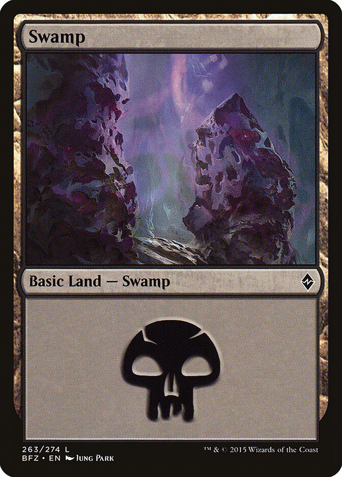 Pântano / Swamp - Magic: The Gathering - MoxLand