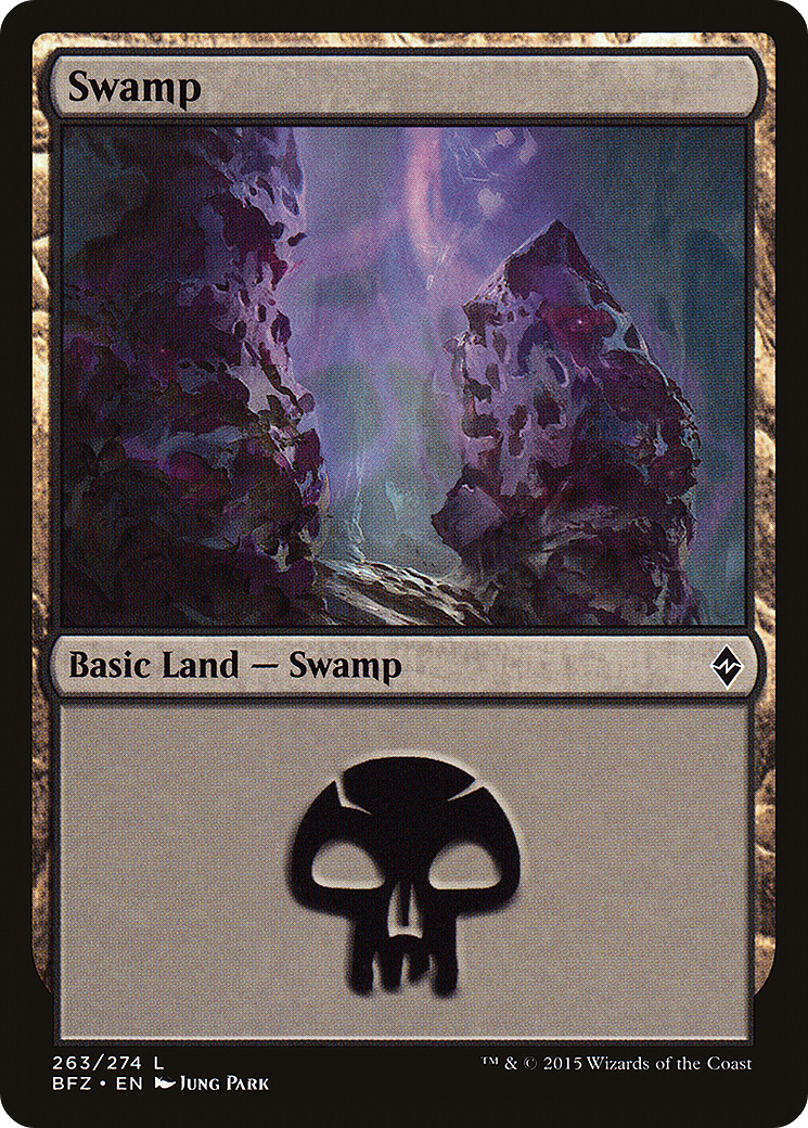 Pântano / Swamp - Magic: The Gathering - MoxLand