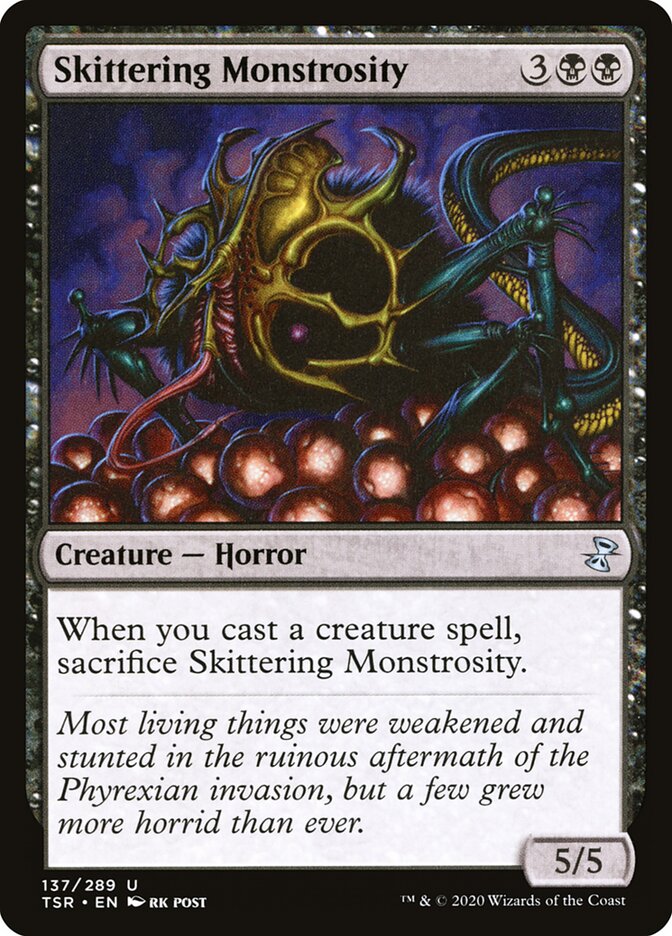Monstruosidade Saltitante / Skittering Monstrosity - Magic: The Gathering - MoxLand