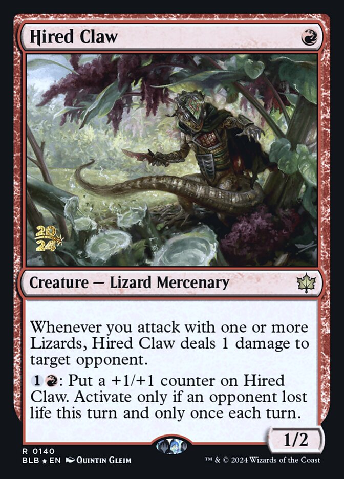 Hired Claw - Magic: The Gathering - MoxLand