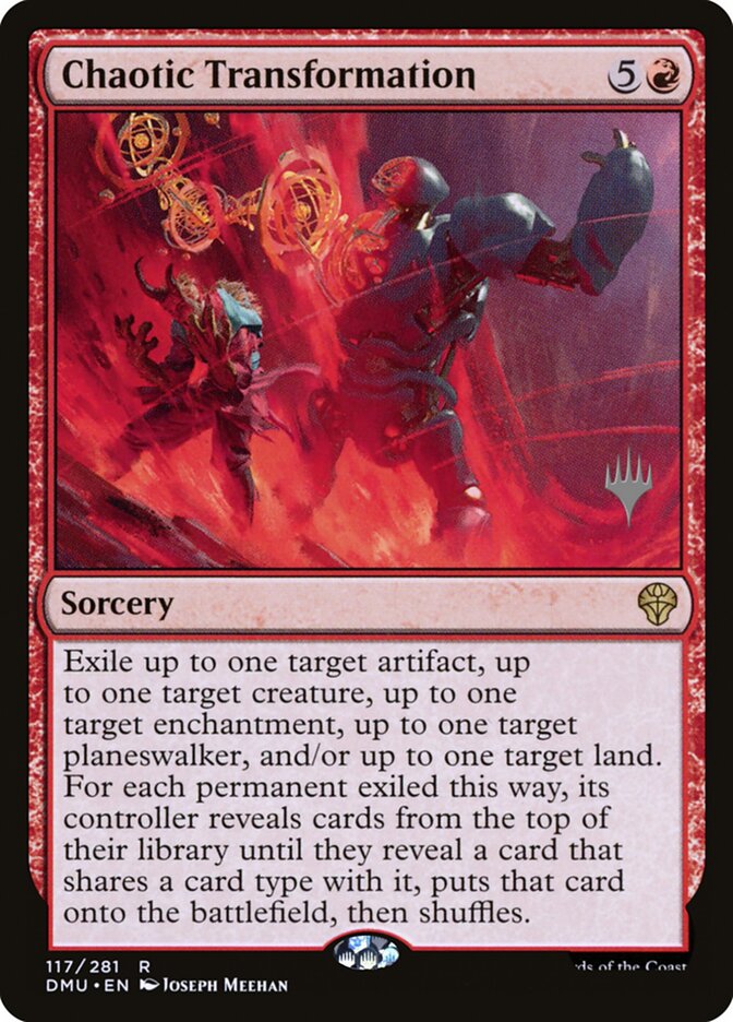 Transformação Caótica / Chaotic Transformation - Magic: The Gathering - MoxLand