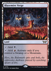 Blazemire Verge - Magic: The Gathering - MoxLand