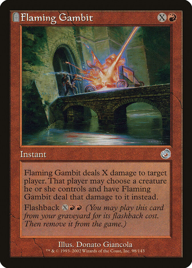 Gambito Flamejante / Flaming Gambit - Magic: The Gathering - MoxLand