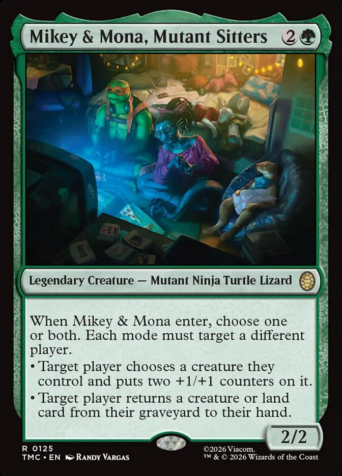 Mikey & Mona, Mutant Sitters - Magic: The Gathering - MoxLand