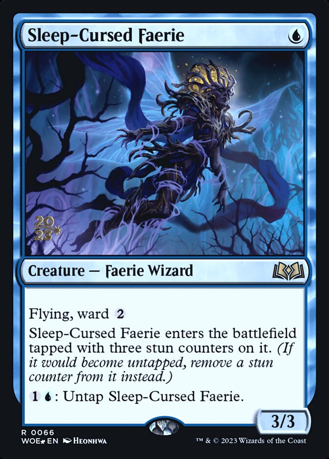 Fada Amaldiçoada com o Sono / Sleep-Cursed Faerie - Magic: The Gathering - MoxLand