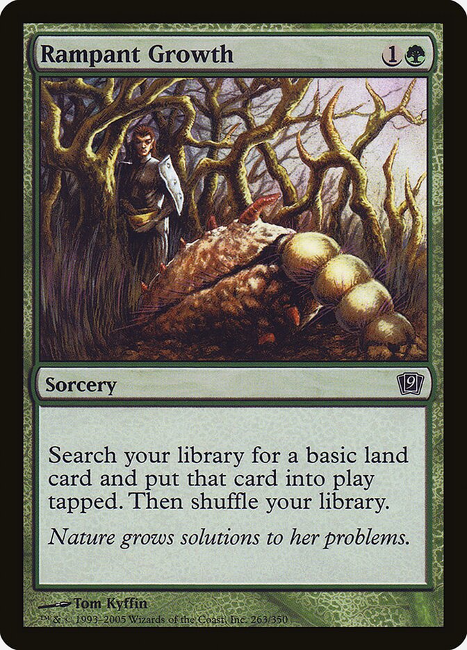 Crescimento Exuberante / Rampant Growth - Magic: The Gathering - MoxLand