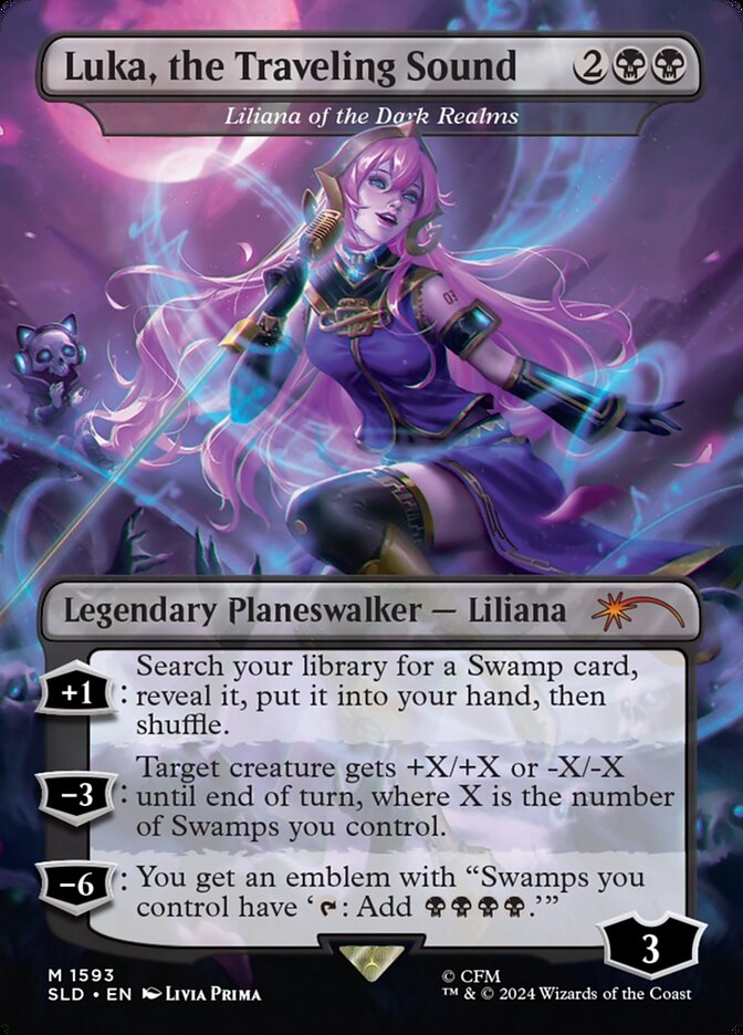 Liliana dos Reinos Sombrios / Liliana of the Dark Realms - Magic: The Gathering - MoxLand