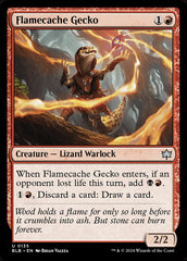 Lagartixa do Estoque de Fogo / Flamecache Gecko - Magic: The Gathering - MoxLand