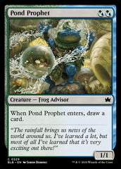 Profeta do Lago / Pond Prophet - Magic: The Gathering - MoxLand