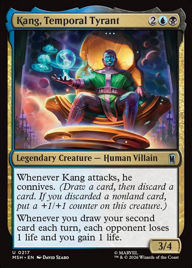 Kang, Temporal Tyrant - Magic: The Gathering - MoxLand