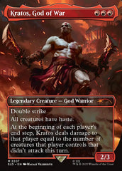 Kratos, God of War - Magic: The Gathering - MoxLand