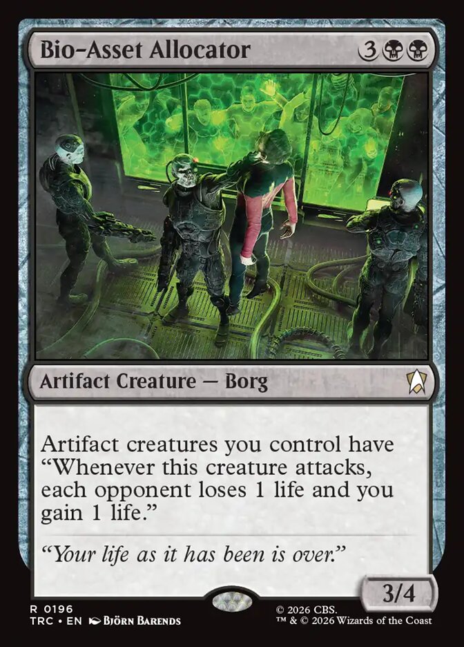 Bio-Asset Allocator - Magic: The Gathering - MoxLand