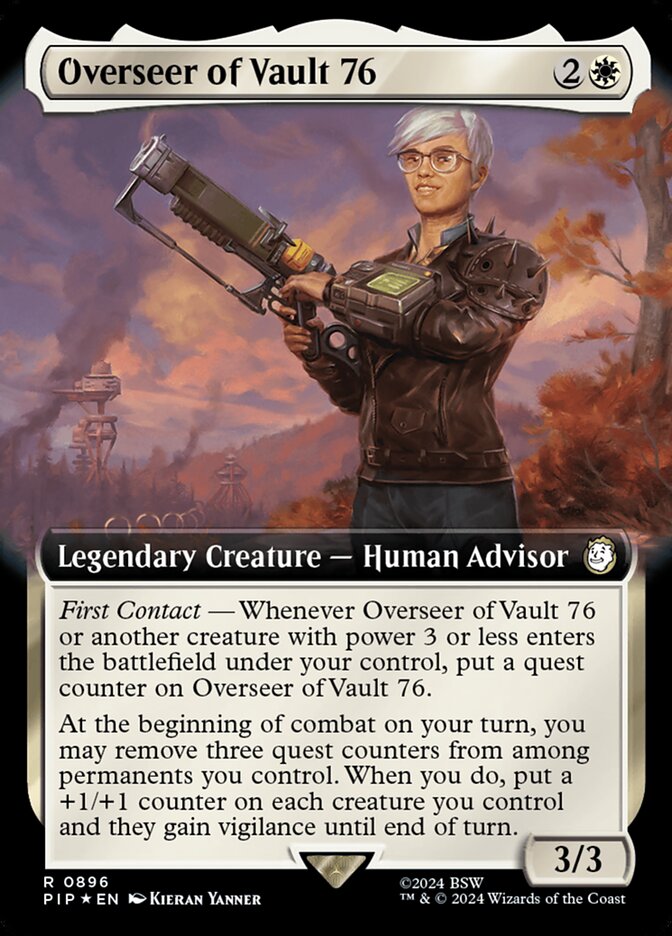 Overseer of Vault 76 - Magic: The Gathering - MoxLand