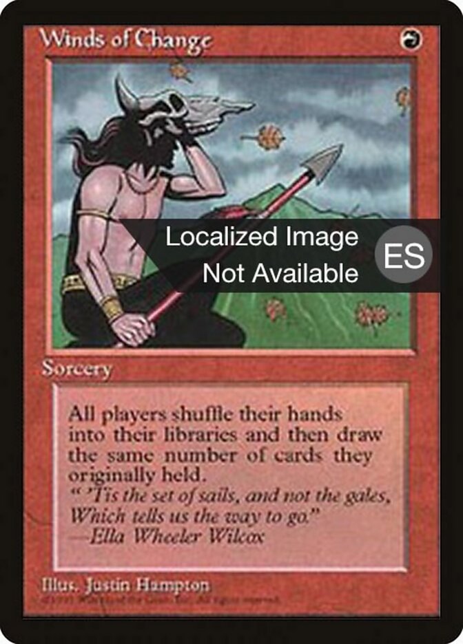 Tempos de Mudança / Winds of Change - Magic: The Gathering - MoxLand