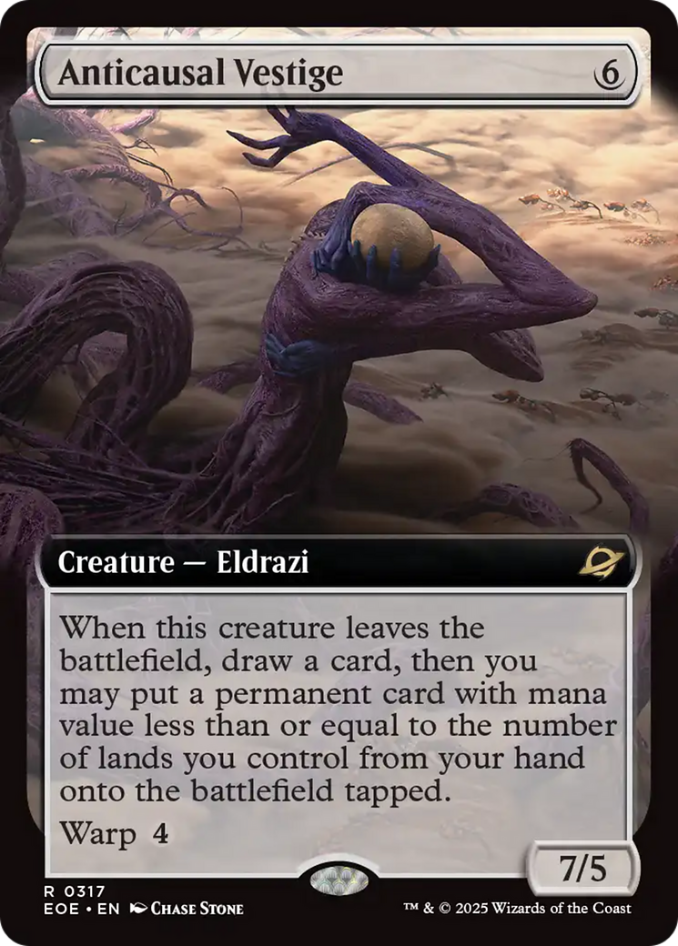Forja Estelar Isolada / Anticausal Vestige - Magic: The Gathering - MoxLand