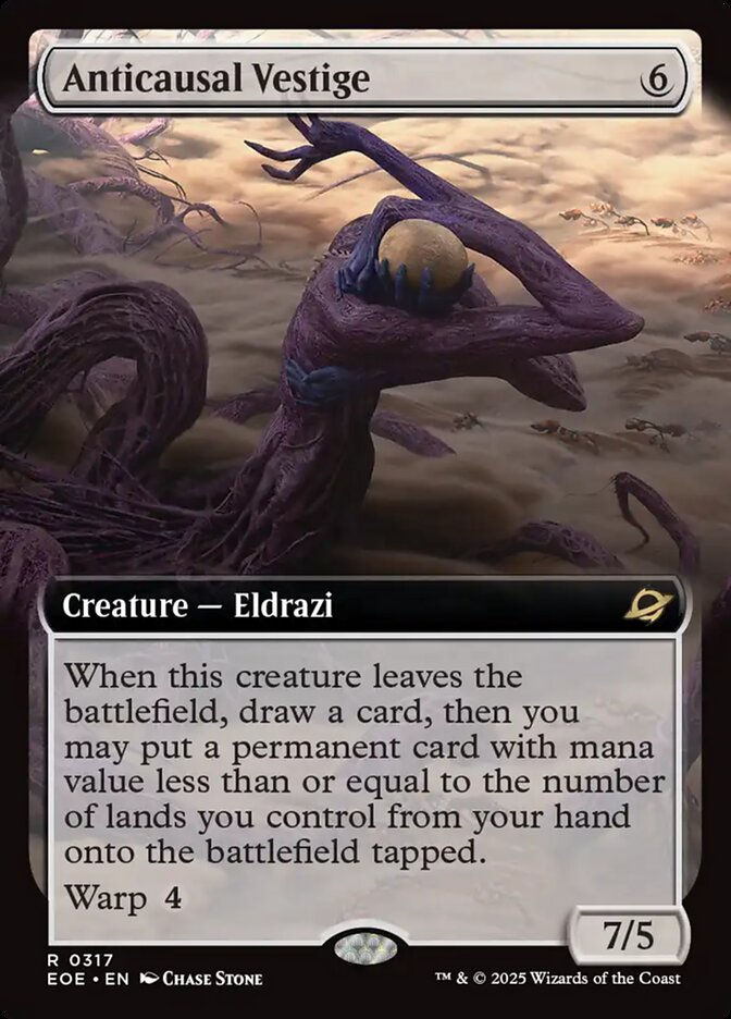 Forja Estelar Isolada / Anticausal Vestige - Magic: The Gathering - MoxLand