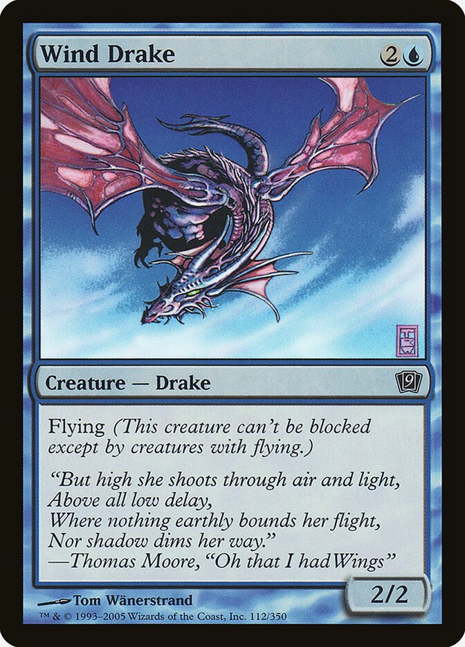 Dragonete do Vento / Wind Drake - Magic: The Gathering - MoxLand