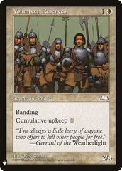 Reserva de Voluntários / Volunteer Reserves - Magic: The Gathering - MoxLand
