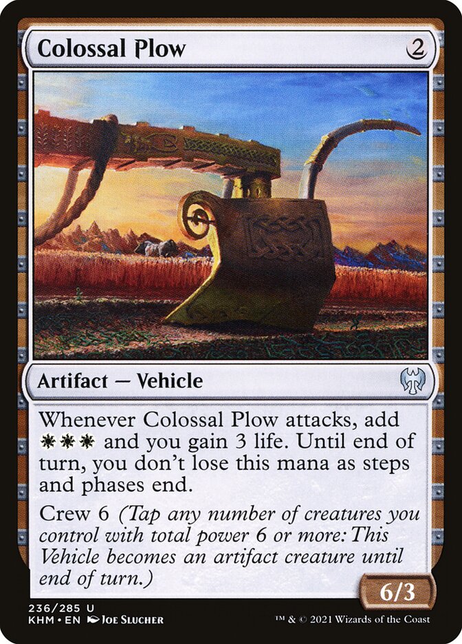 Arado Colossal / Colossal Plow - Magic: The Gathering - MoxLand