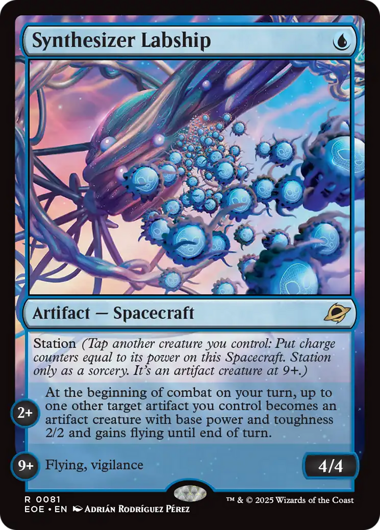 Synthesizer Labship - Magic: The Gathering - MoxLand