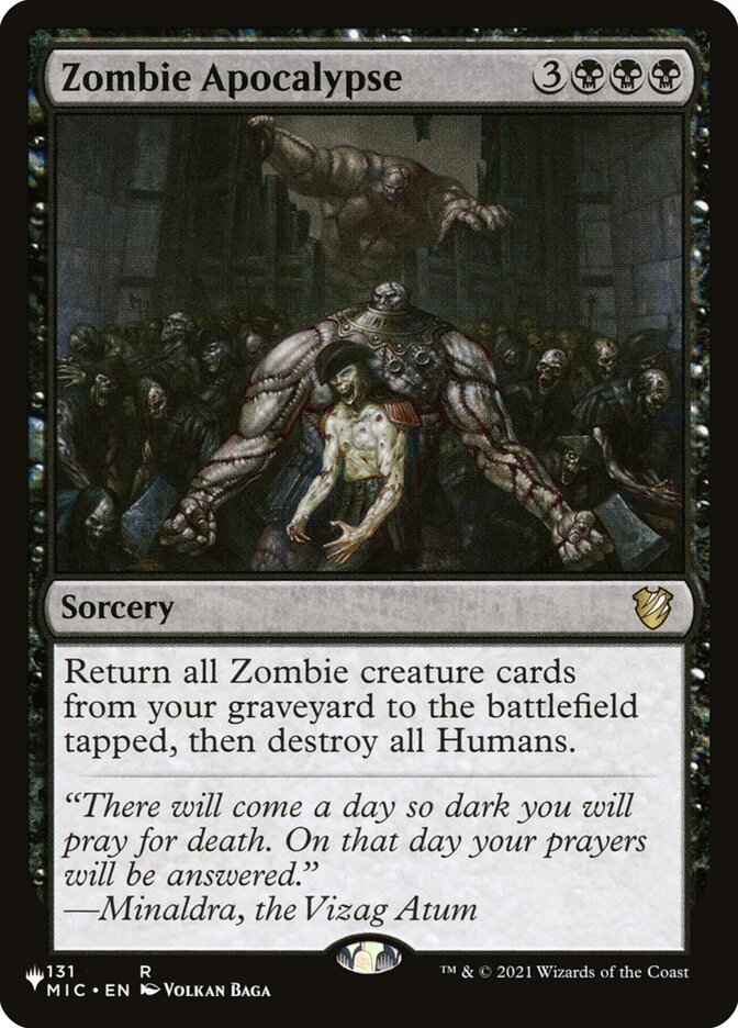 Apocalipse dos Zumbis / Zombie Apocalypse - Magic: The Gathering - MoxLand