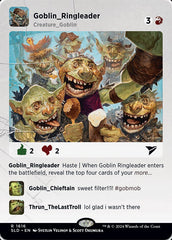 Líder Revolucionário Goblin / Goblin Ringleader - Magic: The Gathering - MoxLand