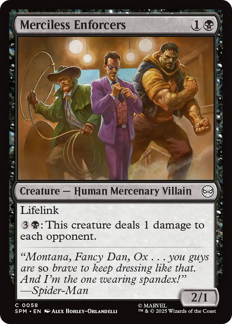 Merciless Enforcers - Magic: The Gathering - MoxLand