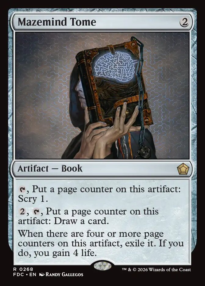 Tomo da Mente Labiríntica / Mazemind Tome - Magic: The Gathering - MoxLand