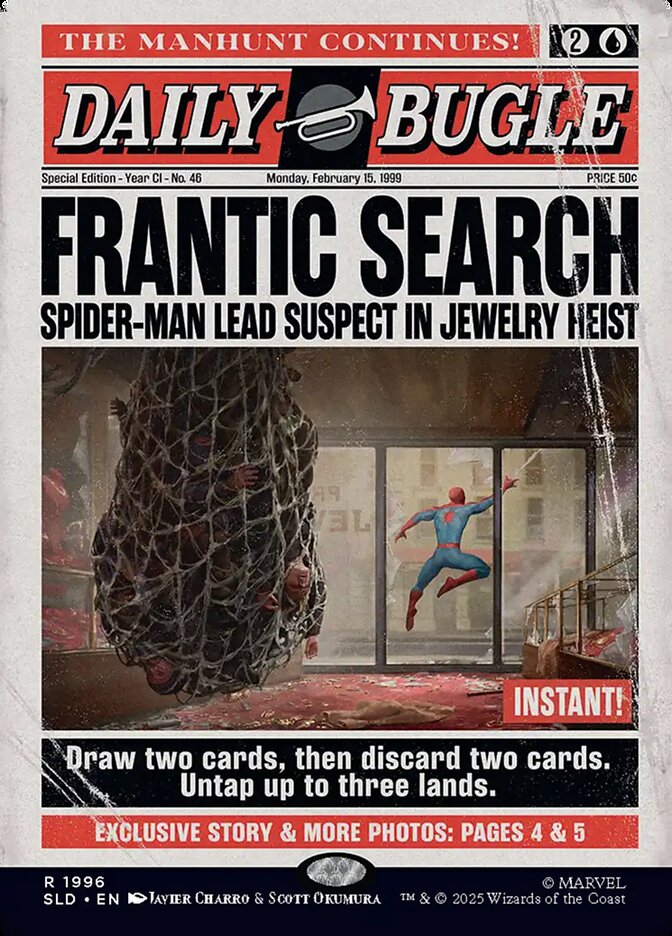 Busca Frenética / Frantic Search - Magic: The Gathering - MoxLand